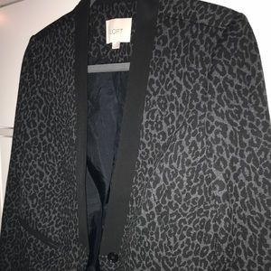 Leopard Blazer